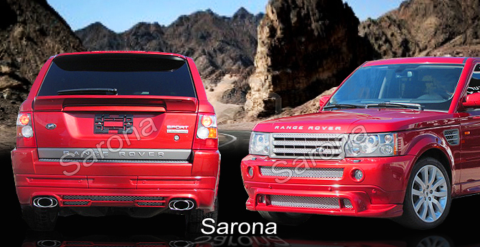 Custom Range Rover Sport  SUV/SAV/Crossover Body Kit (2006 - 2009) - $1390.00 (Manufacturer Sarona, Part #RR-005-KT)